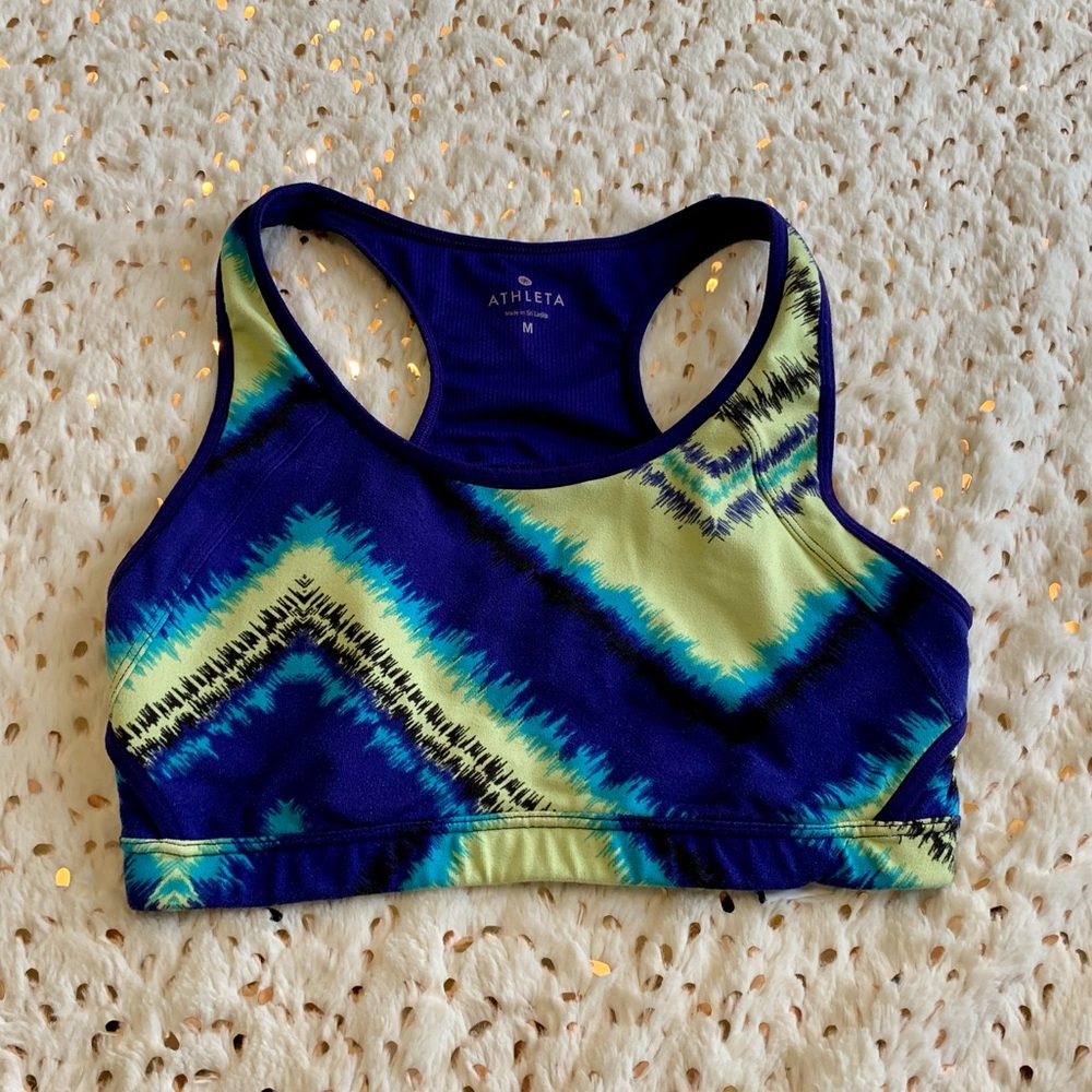Athleta Medium Racerback Sports Bra